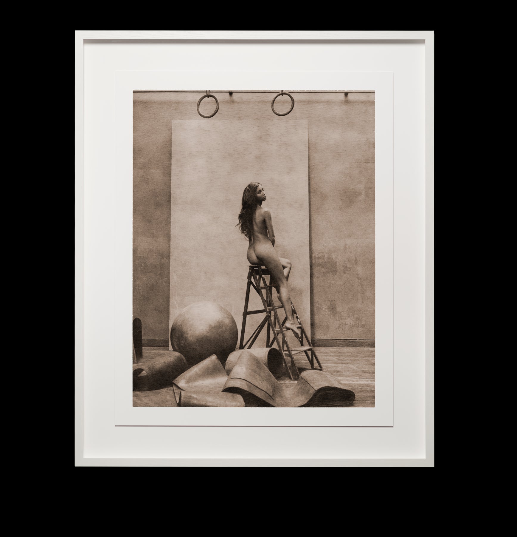 The Gymnast (chocolate) by Marc Lagrange, limited edition photography