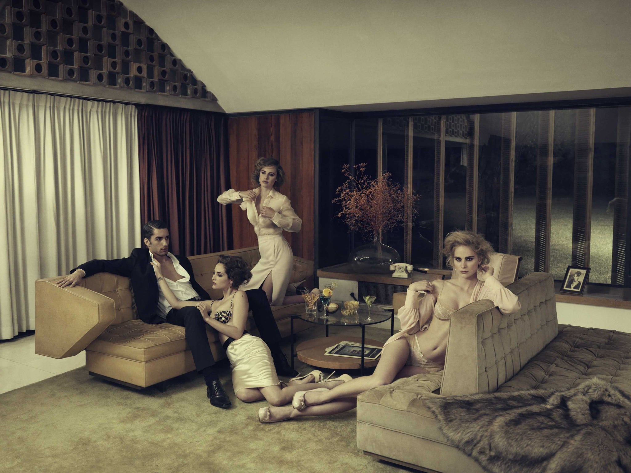 Casa Vintage Cocktail (colour) by Marc Lagrange, limited edition photography