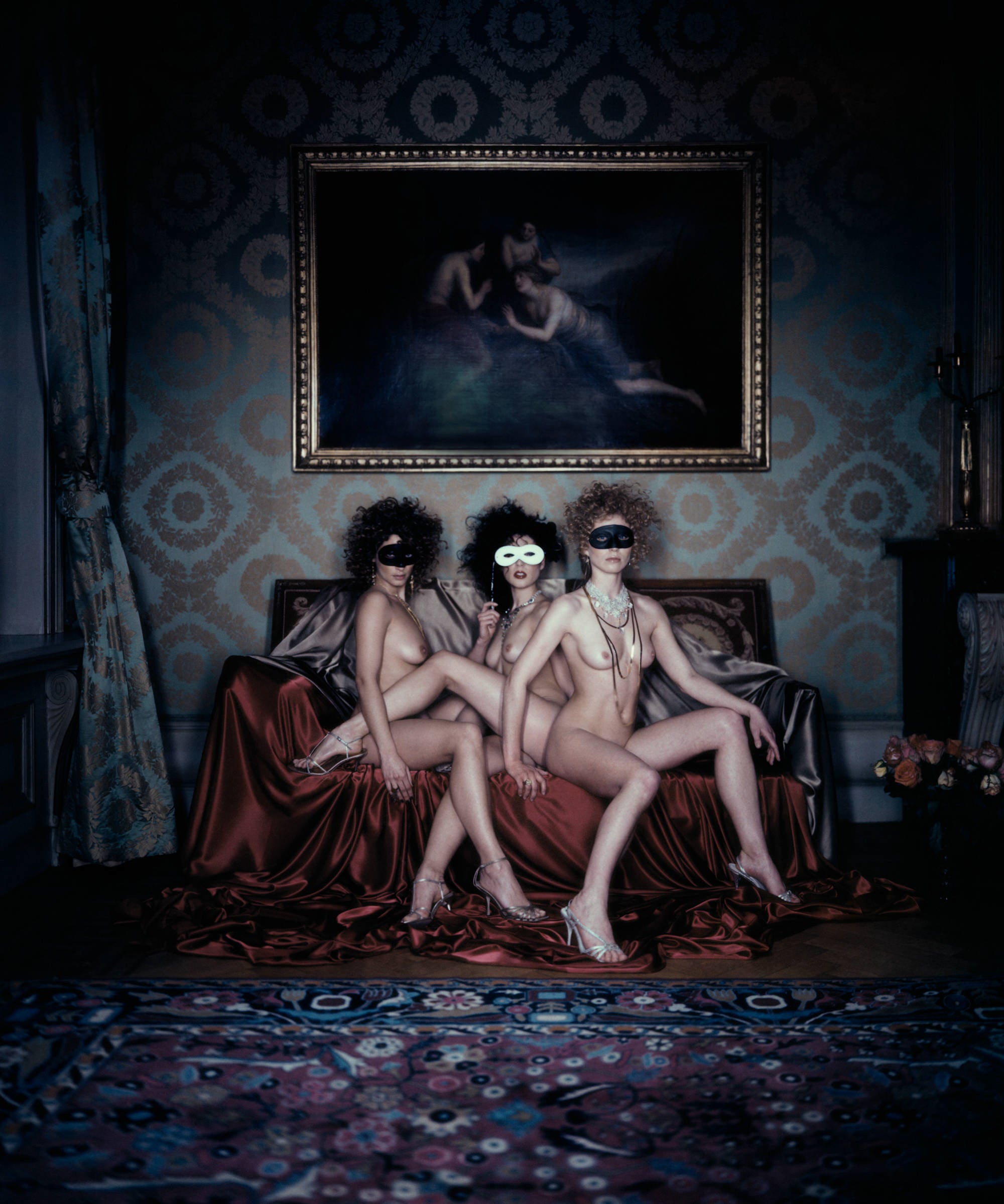 Chateau Lagrange - Color Polaroid Version (colour) by Marc Lagrange, limited edition photography