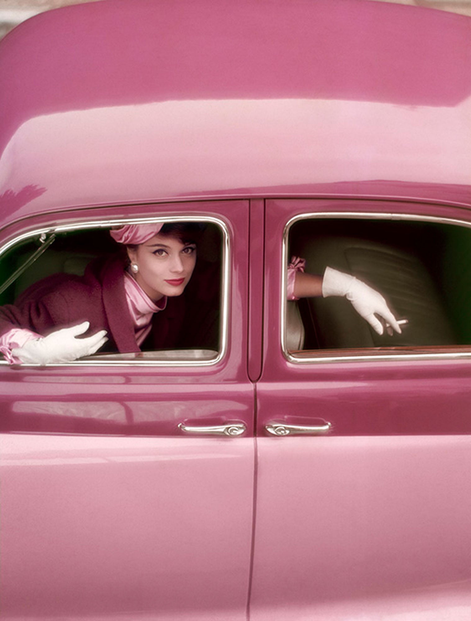 Fuchsia - for Autumn Brilliance! by Norman Parkinson, limited edition photography