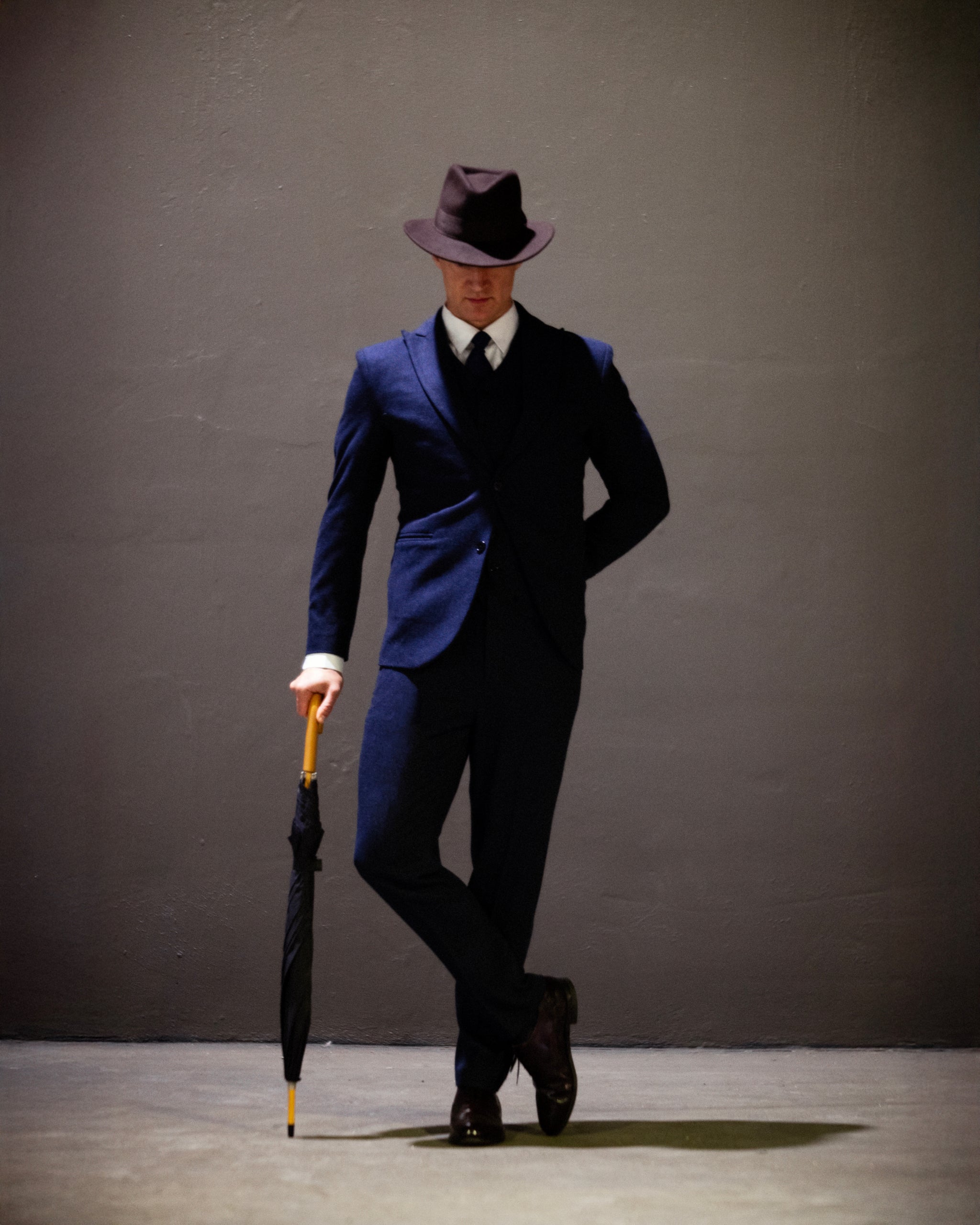The Man with The Hat and The Umbrella by Tyler Shields, limited edition photography
