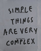 Simple Things Are Very Complex (Balenciaga – St. Moritz Edition)