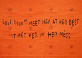 Love Didn't Meet Her At Her Best (Hermès – St. Moritz Edition)