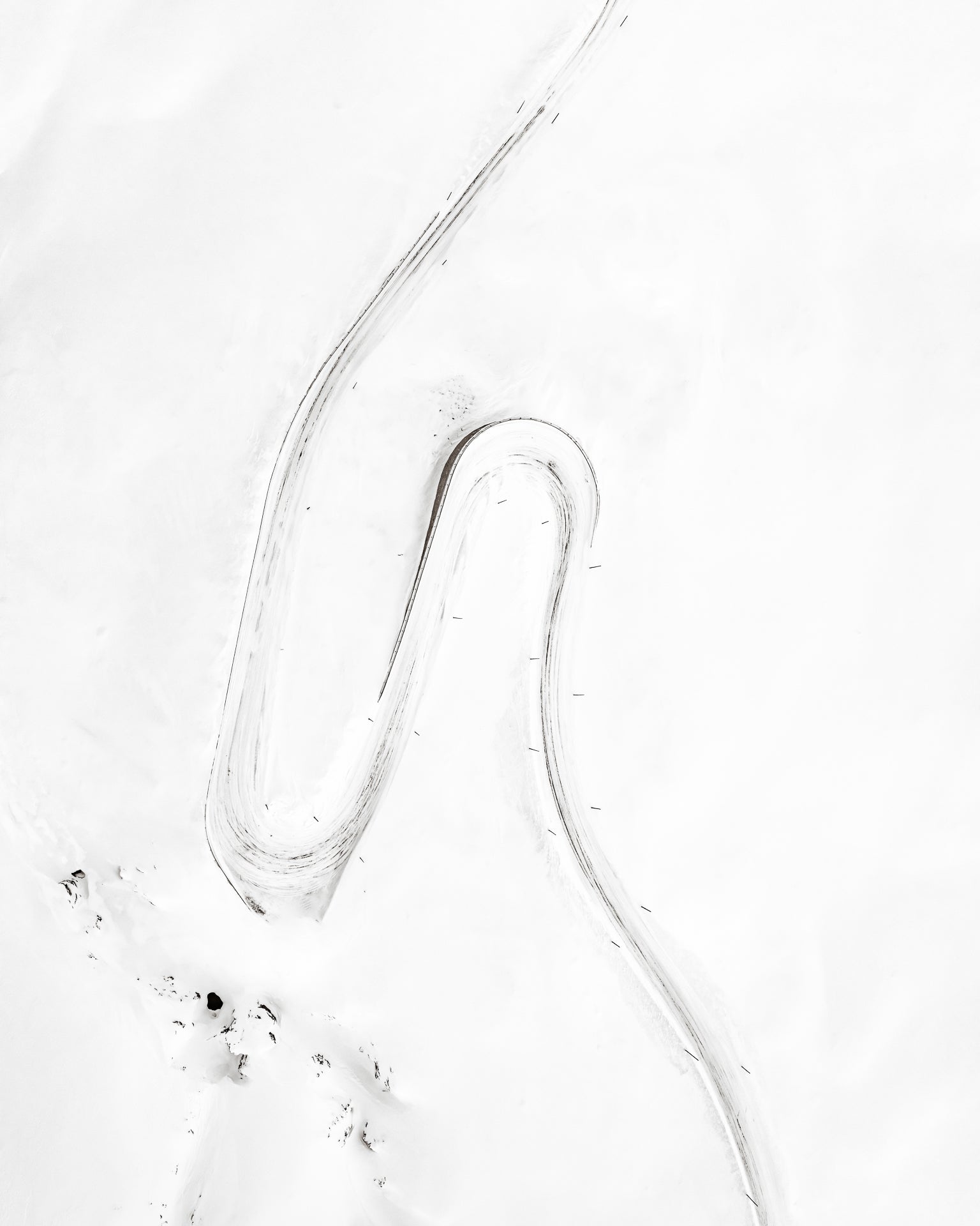 N°TSPS01 (The Swiss Pass Series, Fluelapass,  Switzerland) by Tom Hegen, limited edition photography