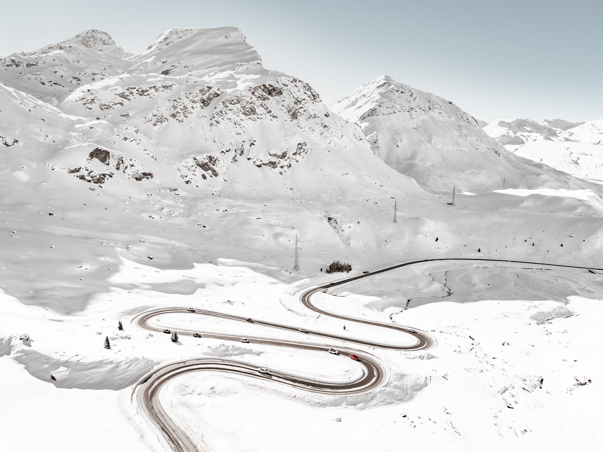 N°TSPS25 (The Swiss Pass Series, Julierpass, Switzerland) by Tom Hegen, limited edition photography