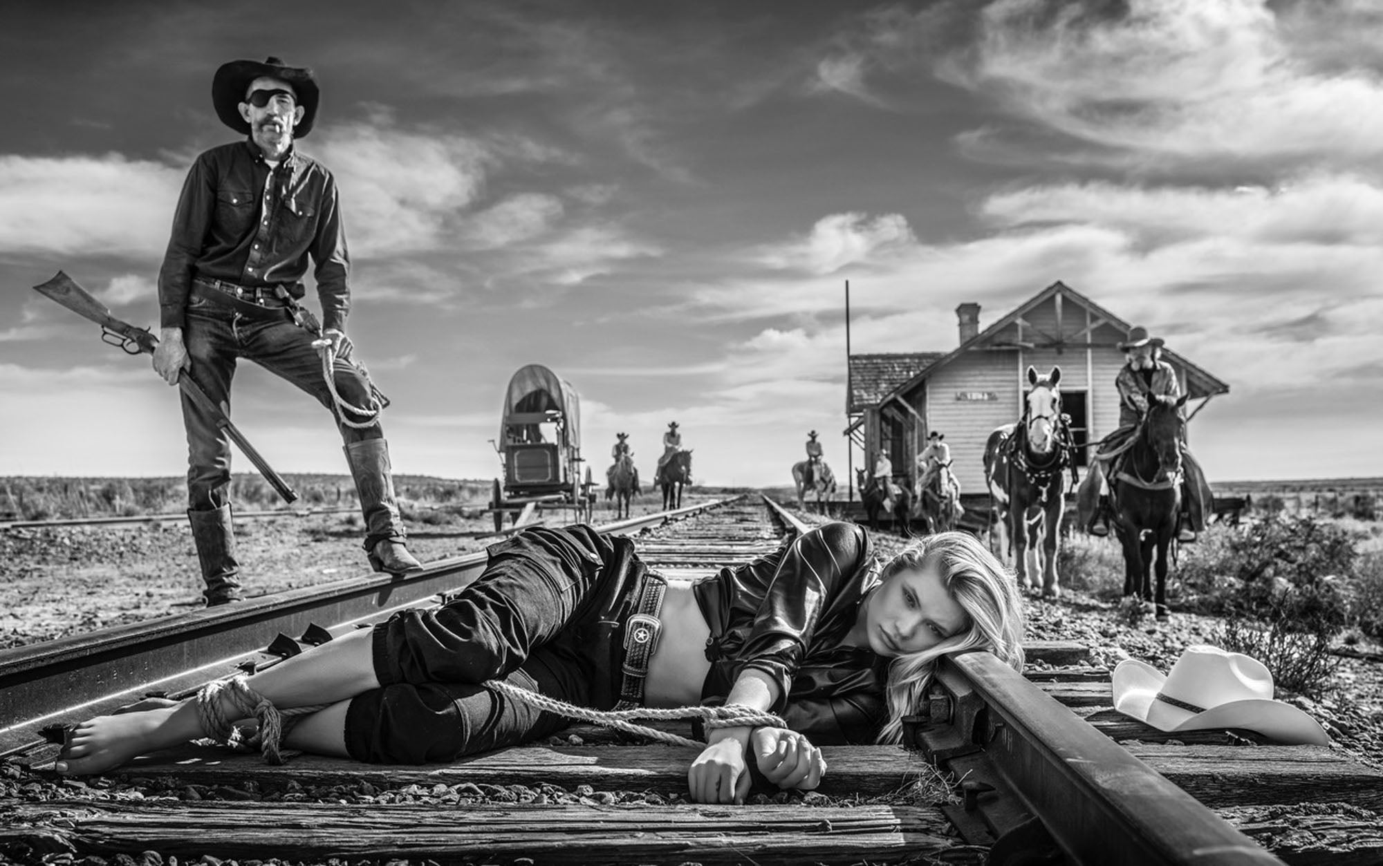 3:10 Yuma by David Yarrow, limited edition photography