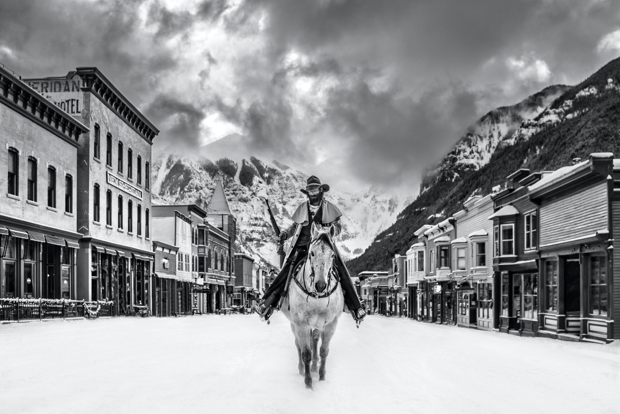 Go West Young Man by David Yarrow, limited edition photography