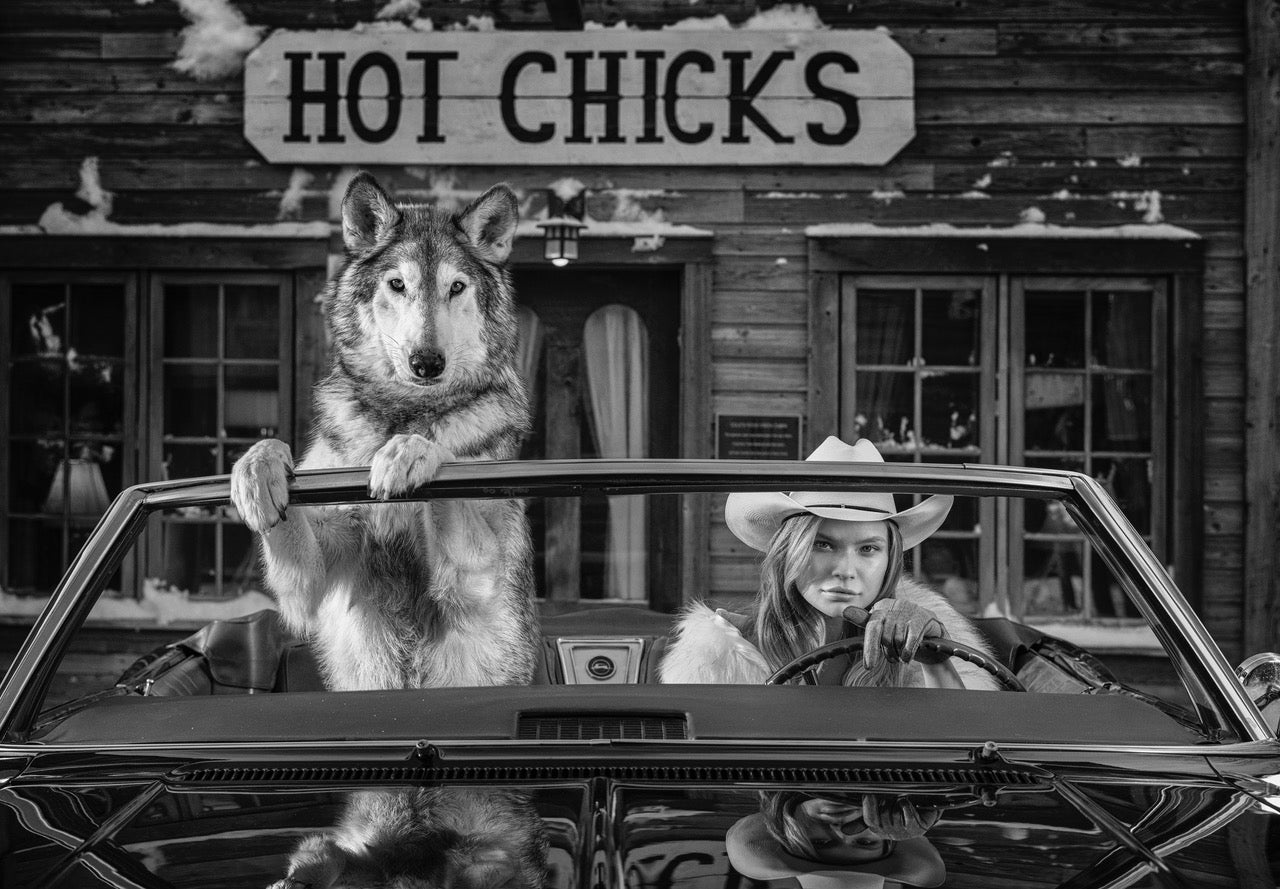 Hot Chicks by David Yarrow, limited edition photography