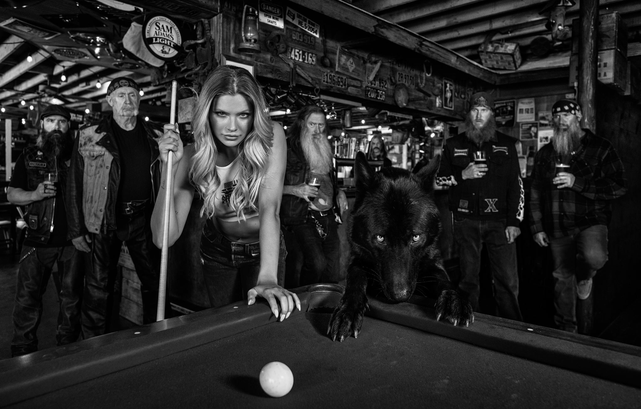 The Girl and The Wolf by David Yarrow, limited edition photography