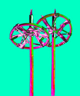 The Sparkling Alps Icons Nr. 18 - Vintage Ski Poles, late 1800s / early 1900s - 2